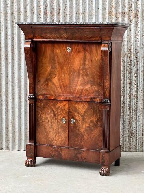 klep secretaire, commode, penant kastje, bureau, linnenkast, Antiek en Kunst, Antiek | Meubels | Kasten