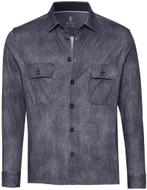 Desoto Overshirt Denim Spark Navy maat L Heren, Kleding | Heren, Overhemden, Verzenden, Nieuw, Blauw, Desoto
