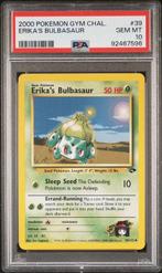 WOTC Pokémon - 1 Graded card - Erikas Bulbasaur - PSA 10, Nieuw