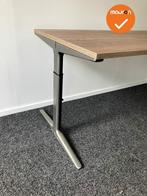 Ahrend Mehes handmatig verstelbaar bureau - nieuw blad in kl, Werkplek, Ophalen of Verzenden, Gebruikt, Bureau