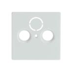 Busch Jaeger Future Linear centraalplaat CAI Studiowit, Doe-het-zelf en Verbouw, Elektra en Kabels, Ophalen of Verzenden, Nieuw