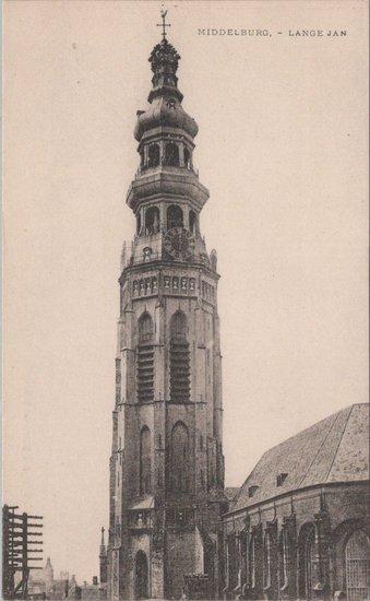 MIDDELBURG - Lange Jan, Verzamelen, Ansichtkaarten | Nederland, Verzenden