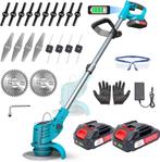 X-COTEC Grastrimmer met accu, 21 V accu, grastrimmer met 2 a, Verzenden, Nieuw