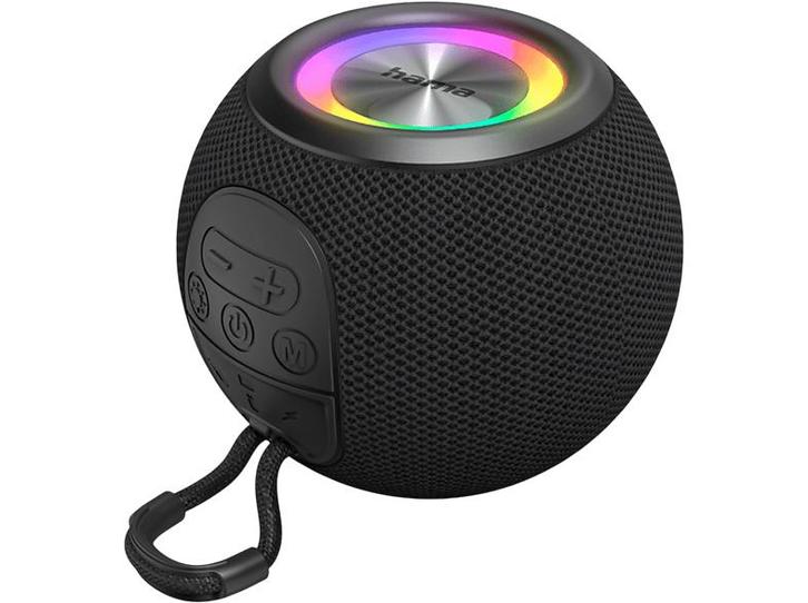 Hama -  Ball Shape 5w Bluetooth-speaker  - Zwart, Audio, Tv en Foto, Luidsprekers, 60 tot 120 watt, Nieuw, Overige merken, Overige typen