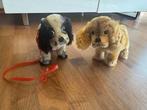 Steiff - Pluche speelgoed 2 alte Steiff Cocker Spaniel