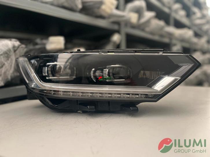 KOPLAMP VW PASSAT B8 3G1941082C VOLL LED RECHTS KPL, Auto-onderdelen, Verlichting, Gebruikt, Volkswagen, Verzenden