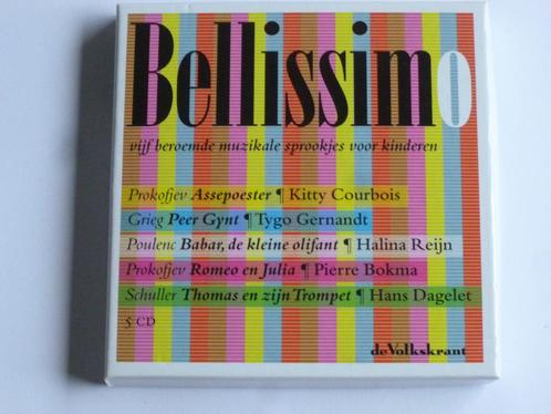 Bellissimo - vijf beroemde muzikale sprookjes voor kinderen, Cd's en Dvd's, Cd's | Kinderen en Jeugd, Zo goed als nieuw, Verzenden