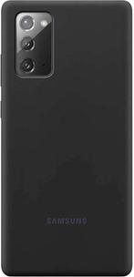 Samsung Silicone Hoesje - Samsung Galaxy Note 20 - Zwart, Ophalen of Verzenden, Nieuw
