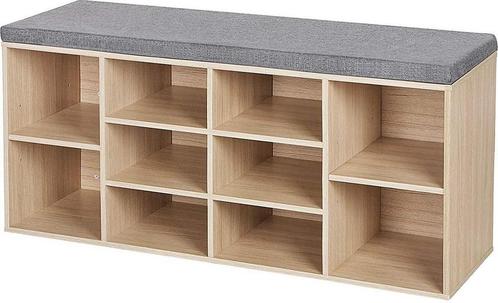 Hoppa! LHS10NLV1 Schoenenkast met Zitvlak van €66 voor €23, Huis en Inrichting, Kasten | Schoenenkasten, Nieuw, Ophalen of Verzenden
