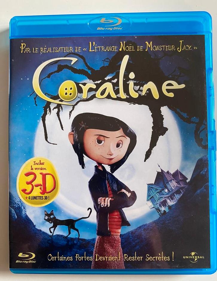 CORALINE (IMPORT WITHOUT DUTCH SUBS) (3D) (BLURAY), Cd's en Dvd's, Blu-ray, Gebruikt, Verzenden