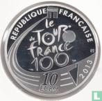 Frankrijk 10 euro 2013 (PROOF) 100th edition of the Tour..., Postzegels en Munten, Verzenden, Goud, Frankrijk, 10 euro