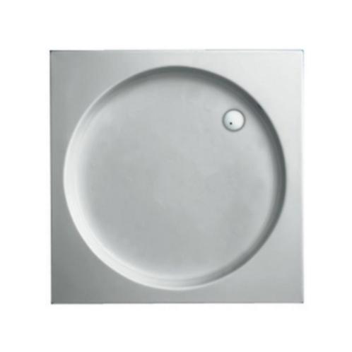Douchebak Plieger Luxury Kunststof Acryl Vierkant Met Ronde, Doe-het-zelf en Verbouw, Sanitair, Douche, Nieuw, Ophalen of Verzenden