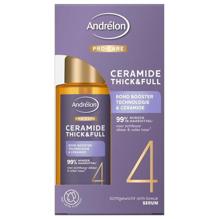 Andrélon Pro-Care Ceramide Thick & Full Serum, Sieraden, Tassen en Uiterlijk, Uiterlijk | Haarverzorging, Haarverzorger of -hersteller