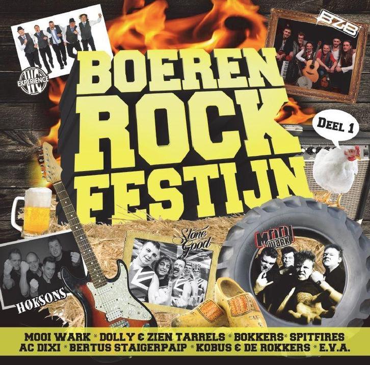 Boerenrock Festijn - Deel 1 - CD, Cd's en Dvd's, Cd's | Overige Cd's, Ophalen of Verzenden