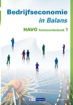 Bedrijfseconomie in Balans havo antwoordenboek 9789462874275, Zo goed als nieuw
