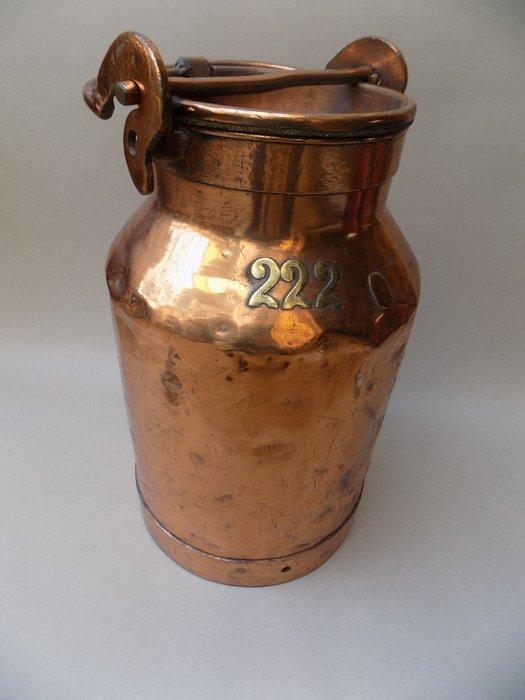 Melkkan - Koper - Vol Roodkoperen Melkbus, Antiek en Kunst, Antiek | Wandborden en Tegels