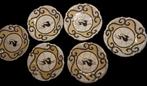 Barraud Messeri & C. (BMC) - Dessertservies (6) - Majolica, Antiek en Kunst