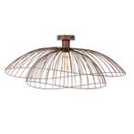 Smart plafondlamp brons met dubbele kap 45cm incl. Wifi G95, Huis en Inrichting, Nieuw, Overige materialen, Design