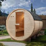Barrelsauna Spitsbergen - Incl. saunakachel - Ø 190 cm - 3,6, Verzenden, Nieuw