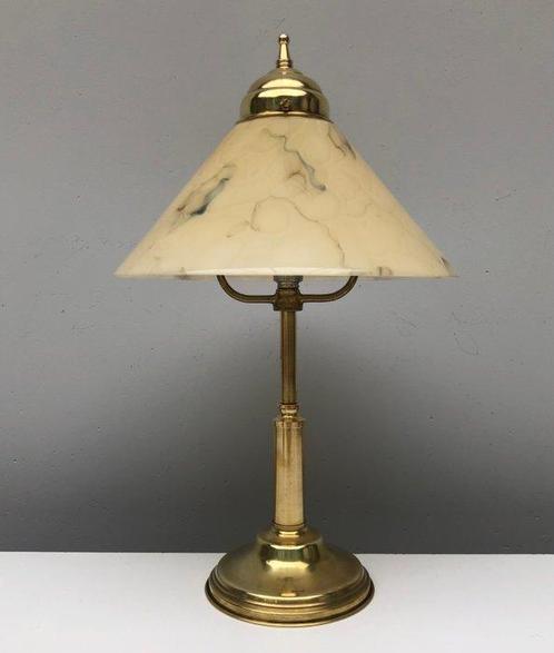 Tafellamp - Opaline glas, Antiek en Kunst, Curiosa en Brocante