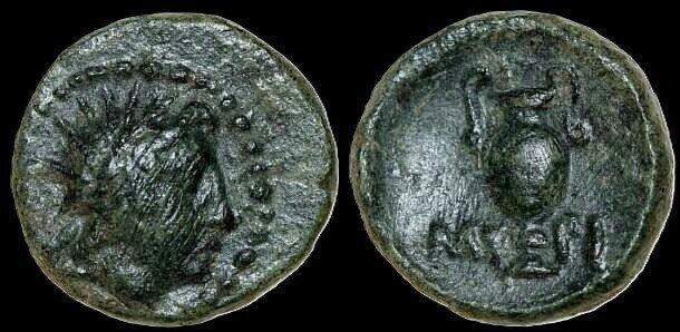 Aeolis, Myrina 2nd-1st centuries Bc Æ 13mm 1 97 g Amphora, Postzegels en Munten, Munten | Europa | Niet-Euromunten, Verzenden