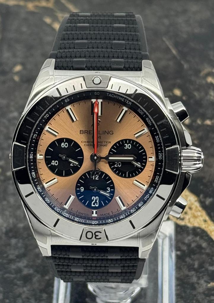 Breitling	Chronomat B01 42mm - AB0134101K1S1, Sieraden, Tassen en Uiterlijk, Horloges | Heren, Polshorloge, Nieuw, Breitling, Staal