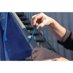 Silverline Elastische zeildoek spankoorden - 175 mm - set..., Caravans en Kamperen, Ophalen of Verzenden, Nieuw