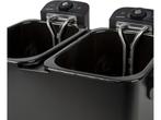 Inventum GF461B - Dubbele frituurpan - 2 x 2,5 liter - 3600, Huis en Inrichting, Keuken | Potten en Pannen, Verzenden, Zo goed als nieuw