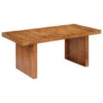 vidaXL Eettafel 180x90x75 cm massief acaciahout, Verzenden, Nieuw