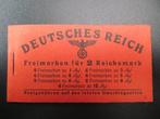 Duitse Rijk  - DR Markenheftchen  Nr. 48.2,  1941, Hitler,, Gestempeld
