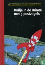 Kuifje in de ruimte met 5 postzegels - 2004, Eén stripboek, Verzenden, Zo goed als nieuw, Studio Moulinsart.