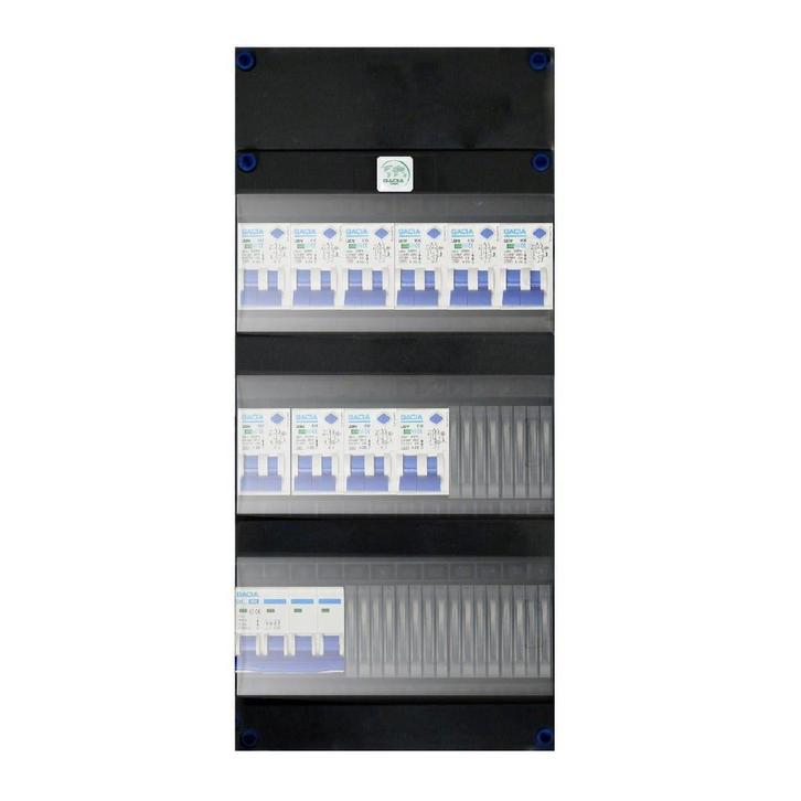 Gacia groepenkast 3 fase 10 alamat, Doe-het-zelf en Verbouw, Elektra en Kabels, Ophalen of Verzenden