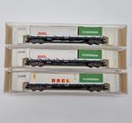 Fleischmann N - 8250K - Model treinwagon (3) - Container, Hobby en Vrije tijd, Nieuw