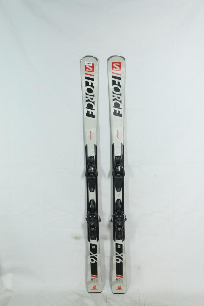 Refurbished - Ski - Salomon S force X6 - 167, Sport en Fitness, Skiën en Langlaufen, Skiën, 160 tot 180 cm, Gebruikt, Salomon