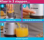 2dekans | Hurricane Juicer - Sapcentrifuge voor Groenten en, Ophalen of Verzenden, Zo goed als nieuw