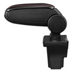 Armsteun-Seat Leon III-5F-2012-kunstleer-zwart+rood stiksel, Auto-onderdelen, Nieuw, Verzenden