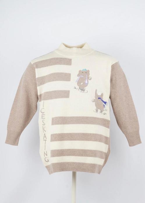 Vintage Best Sweater in Beige size M, Kleding | Dames, Truien en Vesten, Ophalen of Verzenden
