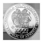 Armenië. 10.000 Dram 1 KILO Arche de Noé 2024, Postzegels en Munten, Edelmetalen en Baren