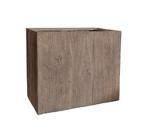 Plantenbak Fiberclay 70x40x60 cm Houtstructuur, Tuin en Terras, Bloembakken en Plantenbakken, Verzenden, Nieuw