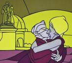 Valerio Adami (1935) - Il bacio
