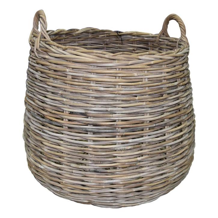 Robby rotan mand 60x60xH60 cm rond, Tuin en Terras, Tuinmeubel-accessoires, Nieuw, Ophalen of Verzenden