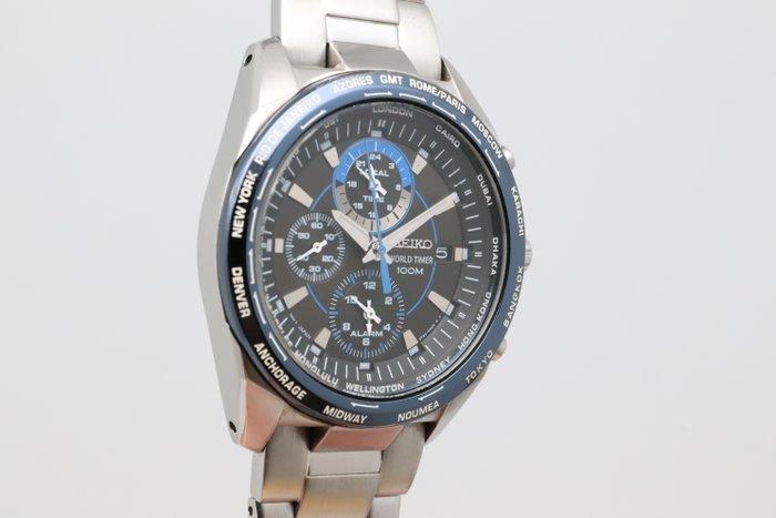 Seiko - World Timer 100M - Zonder Minimumprijs - SPL019P1 |, Sieraden, Tassen en Uiterlijk, Horloges | Antiek