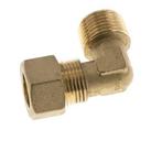 R 1/2 Buitendraad x 15mm Messing L-Knelfitting 90 graden, Verzenden, Nieuw