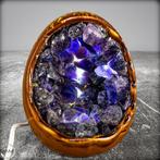 Natuurlijke amethist lamp- 726.99 g, Verzamelen, Mineralen en Fossielen