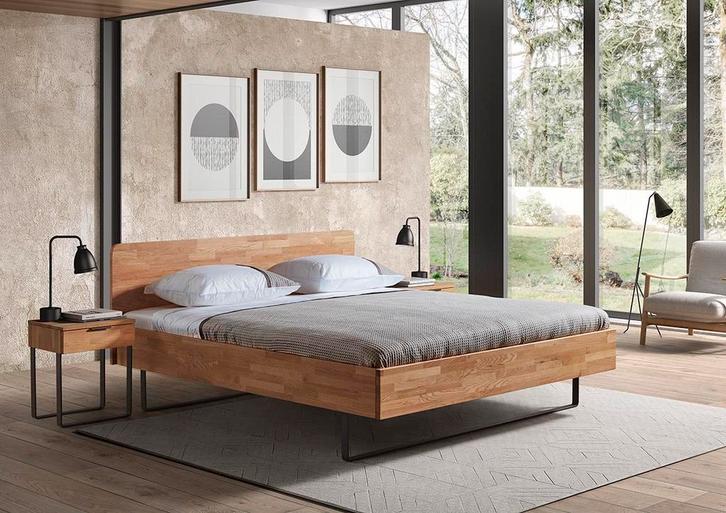 Van Os Ledikant Lucas - 200 x 220, Kinderen en Baby's, Babywiegjes en Ledikanten