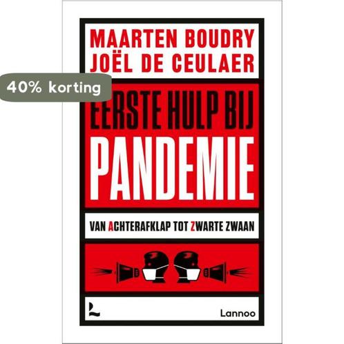 Eerste hulp bij pandemie 9789401476348 Maarten Boudry, Boeken, Politiek en Maatschappij, Zo goed als nieuw, Verzenden