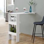 Bartafel Bromoella 2 planken wandmontage 120x45x106 wit