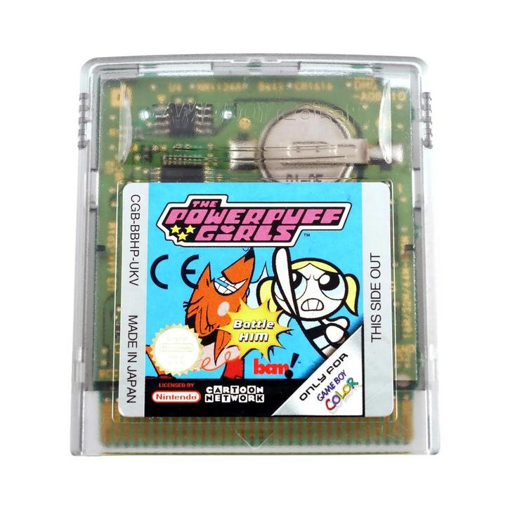 Powerpuff Girls Battle Him! [Gameboy Color], Spelcomputers en Games, Games | Nintendo Game Boy, Zo goed als nieuw, Ophalen of Verzenden