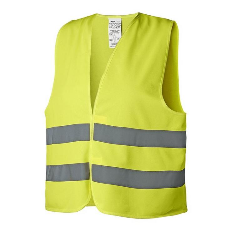ProPlus Reflecterend veiligheidsvest - geel - one size -..., Auto diversen, Auto-accessoires, Nieuw, Ophalen of Verzenden