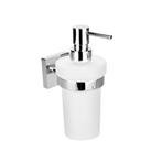 Zeepdispenser Sapho X-Square Hangend 230 ML Chroom /, Ophalen of Verzenden, Nieuw, Chroom, Bad